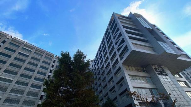 東京拘置所　小菅刑務所　東京都葛飾区 東京拘置所,刑務所,屋上の写真素材
