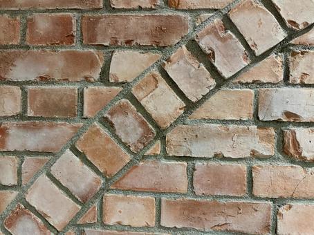 模様ある煉瓦の壁 レンガ,壁,模様の写真素材