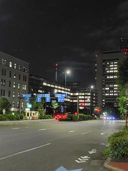 深夜の霞ヶ関 深夜の霞ヶ関の写真