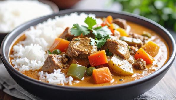 夏野菜カレー 夏野菜カレーの写真