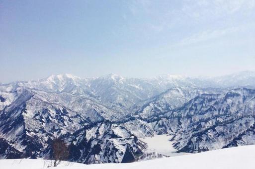 雪山 雪山の写真