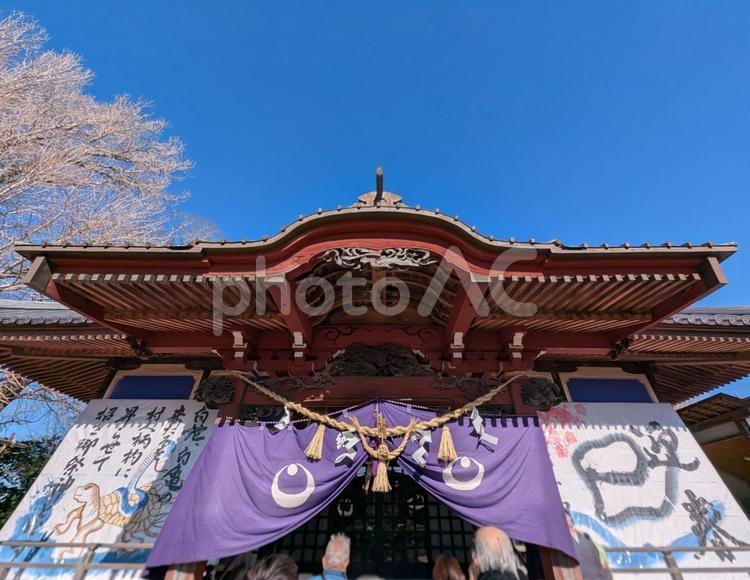 白子神社 白子神社,神社,参拝の写真素材