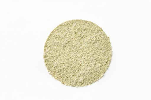 青大豆きな粉 真俯瞰 青大豆きな粉 真俯瞰の写真
