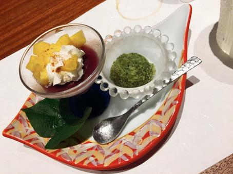 デザートの写真