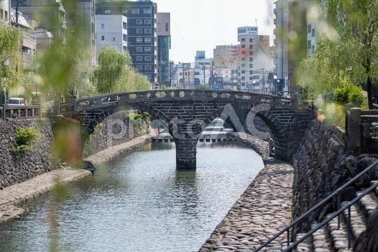［長崎県長崎市］眼鏡橋 長崎,長崎市,眼鏡橋の写真素材