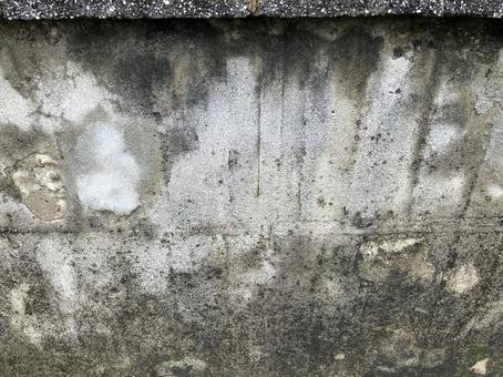 正面から見た石壁 正面から見た石壁の写真
