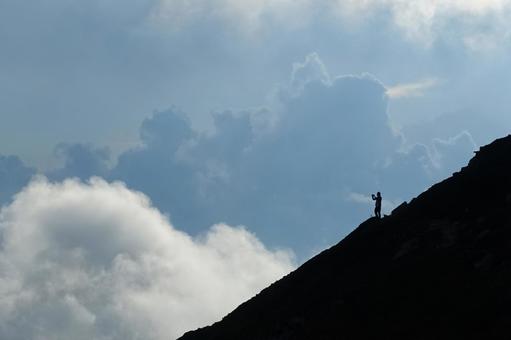 登山 登山の写真