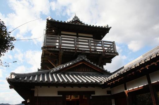 城の写真＠池田城 天守閣,池田城,池田城跡公園の写真素材