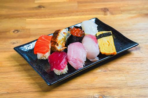 寿司盛り合わせ 寿司,盛り合わせ,握り寿司の写真素材