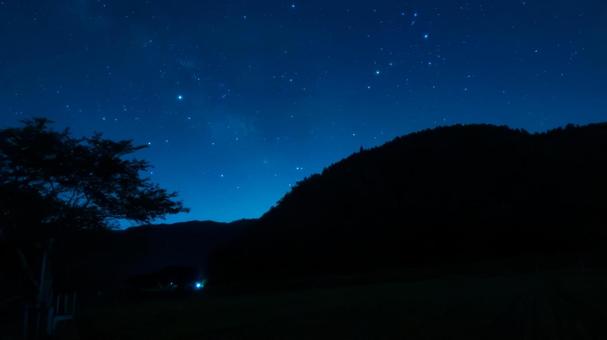 Photo, scorpio, constellation, mountains, 