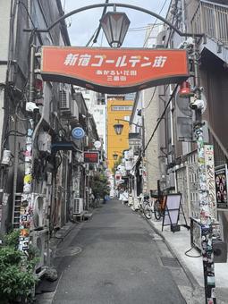 新宿 ゴールデン街 新宿 ゴールデン街 新宿,飲食店街,スナックの写真素材