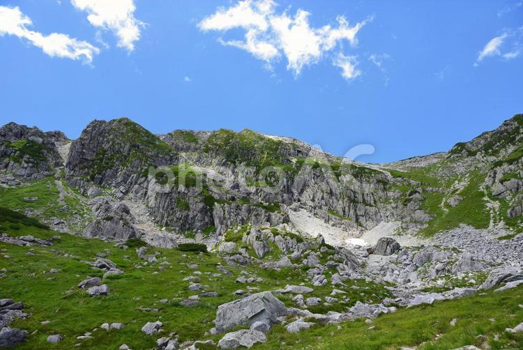 北アルプスの景色 北アルプス,アルプス,登山の写真素材