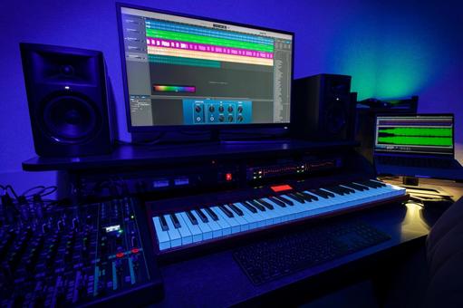 DTM daw,dtm,音楽制作の写真素材