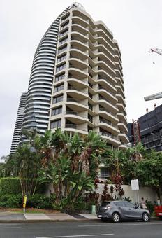 ゴールドコーストのボイジャーリゾート全景 ゴールドコースト,ボイジャーリゾート,ホテル全景の写真素材