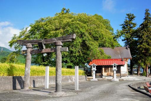 甲斐武田家発祥の地・韮崎の武田廣神社 甲斐武田家発祥の地・韮崎の武田廣神社の写真