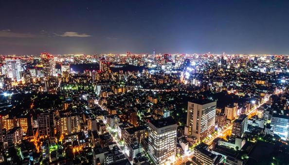 きらびやかな夜景 きらびやかな夜景の写真