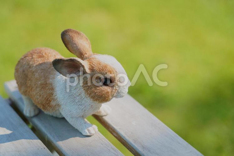 うさぎの置物 うさぎ,年賀状,年賀の写真素材