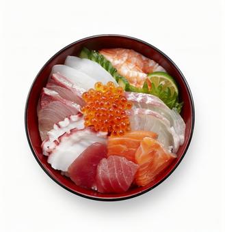 海鮮丼 海鮮丼 海鮮丼,海鮮,丼の写真素材