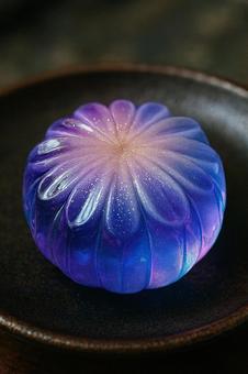 星空の生菓子 星空の生菓子の写真