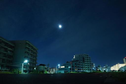 Photo, night sky, moonlight, sky, 