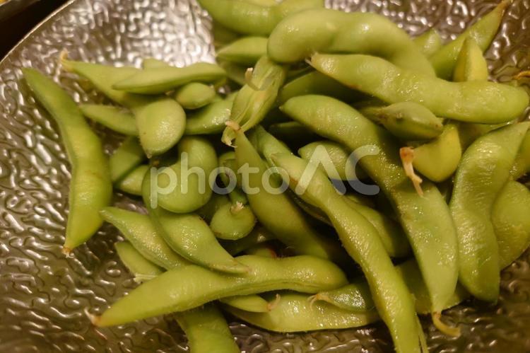 枝豆 えだまめ,枝豆,つまみの写真素材