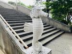 タツノオトシゴ 置き物,オブジェ,辰の写真素材