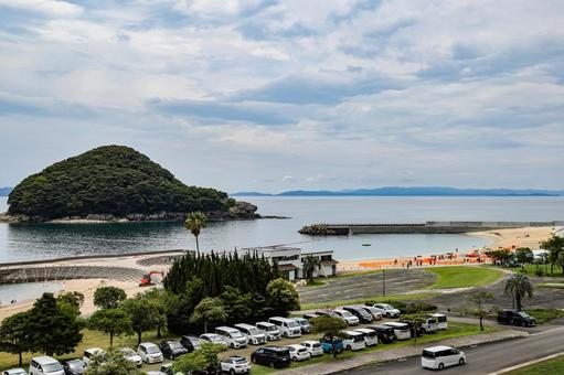 結の浜マリンパーク 結の浜マリンパーク 結の浜マリンパーク,結の浜,ビーチの写真素材