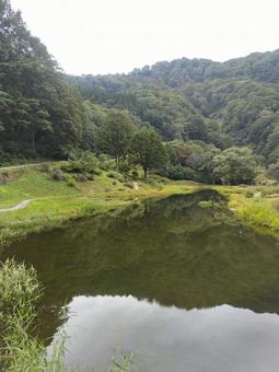 景色 景色 絶景,山,川の写真素材