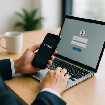 Log in with two-factor authentication, security, two-factor authentication, multi-factor authentication, JPG