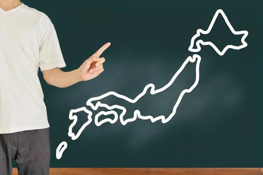 日本の地域の説明イメージ 日本の地域の説明イメージ 日本,地図,エリアの写真素材