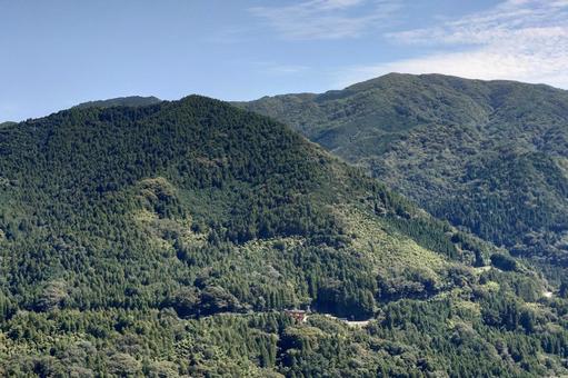 島根県-津和野城跡-三十間台からの風景 島根県-津和野城跡-三十間台からの風景の写真