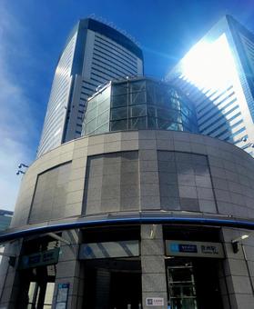 รูปถ่าย, สถานี toyosu, เมือง, สถานี, 