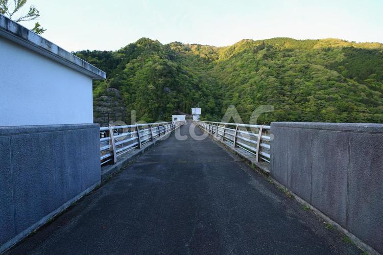 兵庫県神河町　長谷ダムの風景 長谷ダム,はせダム,ダムの写真素材
