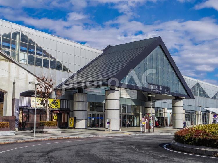 【栃木県】栃木駅南口 栃木駅南口,栃木駅,栃木市の写真素材