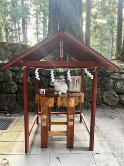 The lucky rabbit of Futarasan Shrine, JPG The lucky rabbit of Futarasan Shrine, JPG