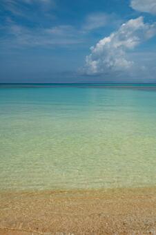 Nishihama Beach on Hateruma Island, JPG
