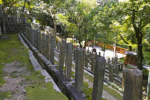 京都霊山護国神社 幕末志士の墓地 京都霊山護国神社 幕末志士の墓地 霊山護国神社,墓地,墓所の写真素材