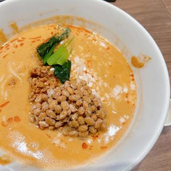 挽肉入り担々麺 担々麺,タンタン麺,坦々麺の写真素材