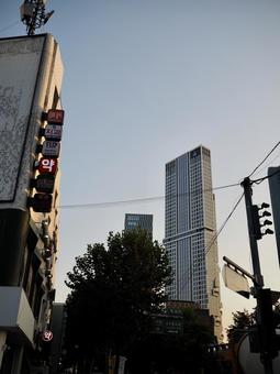 韓国の建物 韓国の建物の写真