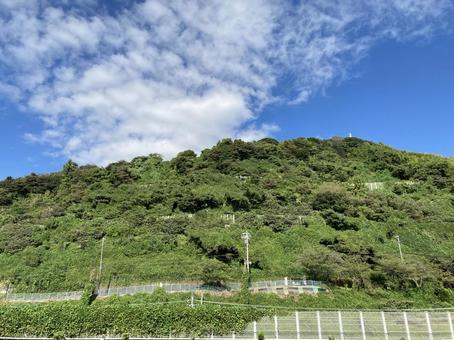 空と山 空と山の写真