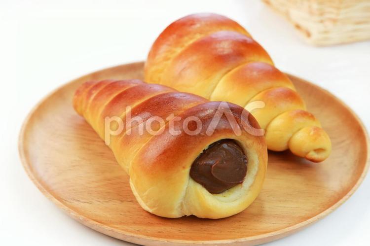 チョココロネ チョココロネ,コロネ,コルネの写真素材