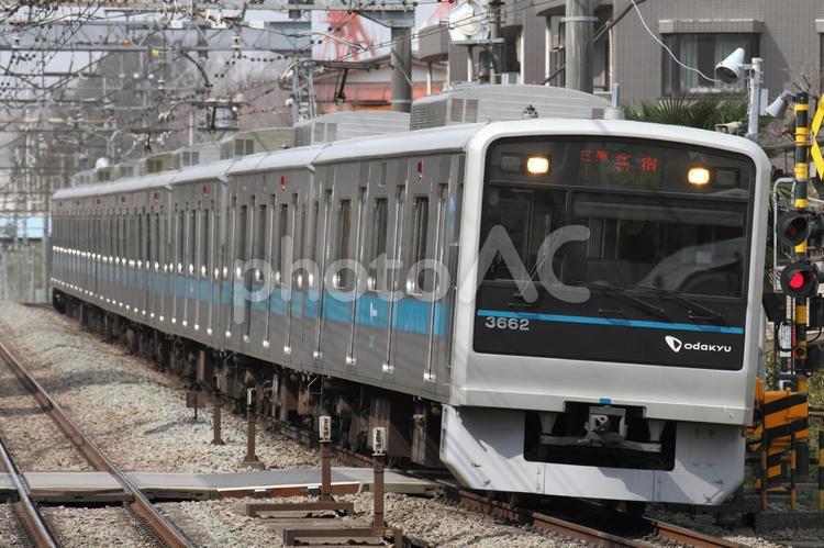 小田急電鉄、3000形、3662編成 小田急,小田急電鉄,3000形の写真素材