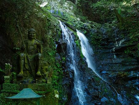 犬鳴山七宝瀧寺修験の滝 犬鳴山七宝瀧寺修験の滝 滝,犬鳴山七宝瀧寺,修験の写真素材
