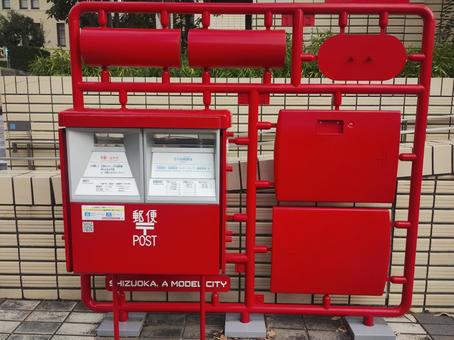 郵便ポストc ポスト,郵便,投函の写真素材