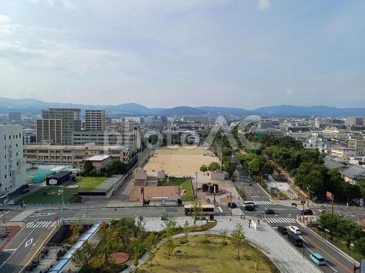 茨木市の風景 景色,風景,町並みの写真素材