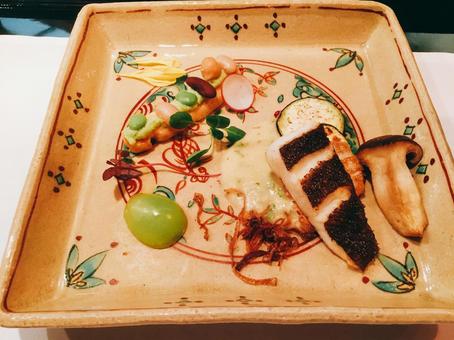 魚料理 魚料理,盛り合わせ,和食の写真素材