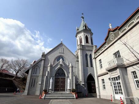 カトリック元町教会（函館） 教会,函館,元町の写真素材