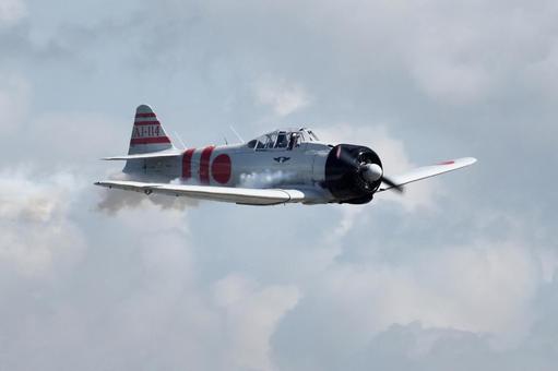 零戦 零戦 零戦,零式艦上戦闘機,エアショーの写真素材