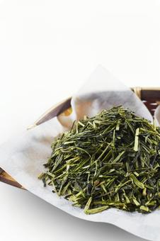 茶葉（緑茶） 茶葉,乾燥,緑茶の写真素材
