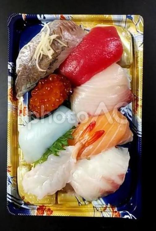 R6.01.25　魚屋のにぎり鮨2 にぎり鮨,魚屋,寿司の写真素材